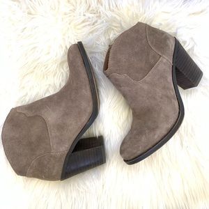 Lucky Brand suede bootie